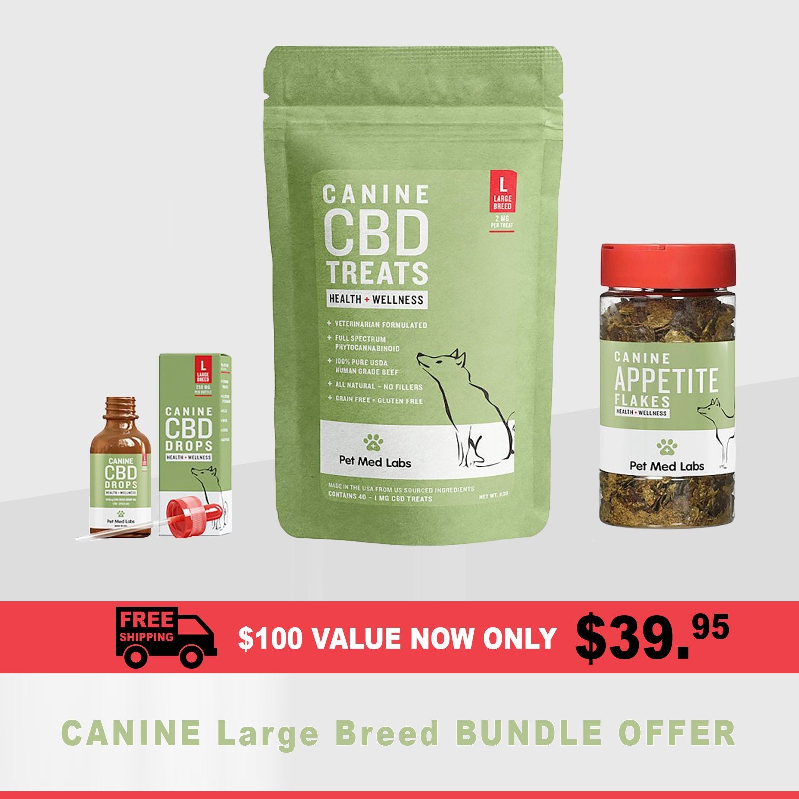 SHOW SPECIAL : Canine Bundle, Large Breed - Pet Med Labs