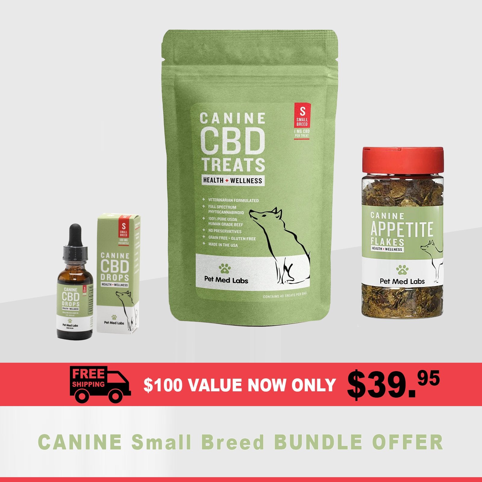 SHOW SPECIAL : Canine Bundle, Small Breed - Pet Med Labs